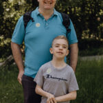Portrait Vater mit Sohn