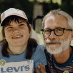 Portrait Vater mit Tochter
