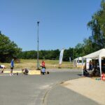 Aufbau der Stände für den inklusiven Sporttag Hochtaunus Aufbau der Stände für den inklusiven Sporttag Hochtaunus